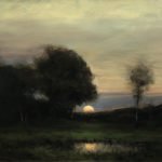 Dennis Sheehan, Last Light, Oil on canvas, 16 x 20 inches