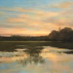 Dennis Sheehan, The Golden Hour, Oil on canvas, 18 x 24 inches