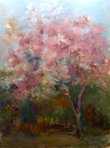 Mary Page Evans, Warwick, Oil on canvas, 40 x 30 inches