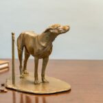 J. Clayton Bright, Coffee Shop Dog (table size), Bronze, 6 x 9 x 5 ½ inches, Edition of 25