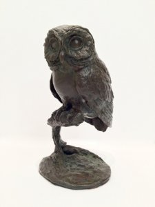 Rikki Morley Saunders, Mortimer, 2015, bronze, 8 x 4 x 5 inches, edition of 24