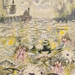 Charles Burchfield, A Sea of Queen Anne’s Lace, 1962-63 Watercolor on paper 40 x 30 inches