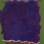 Theodoros Stamos, Infinity Field, Lefkada Series, 1980-81 Acrylic on paper 30 x 22 ¼ incheseries