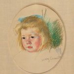 Mary Cassatt (1844-1926), Sara, 1901, pastel on paper 17 3/8 x 14 3/4 inches