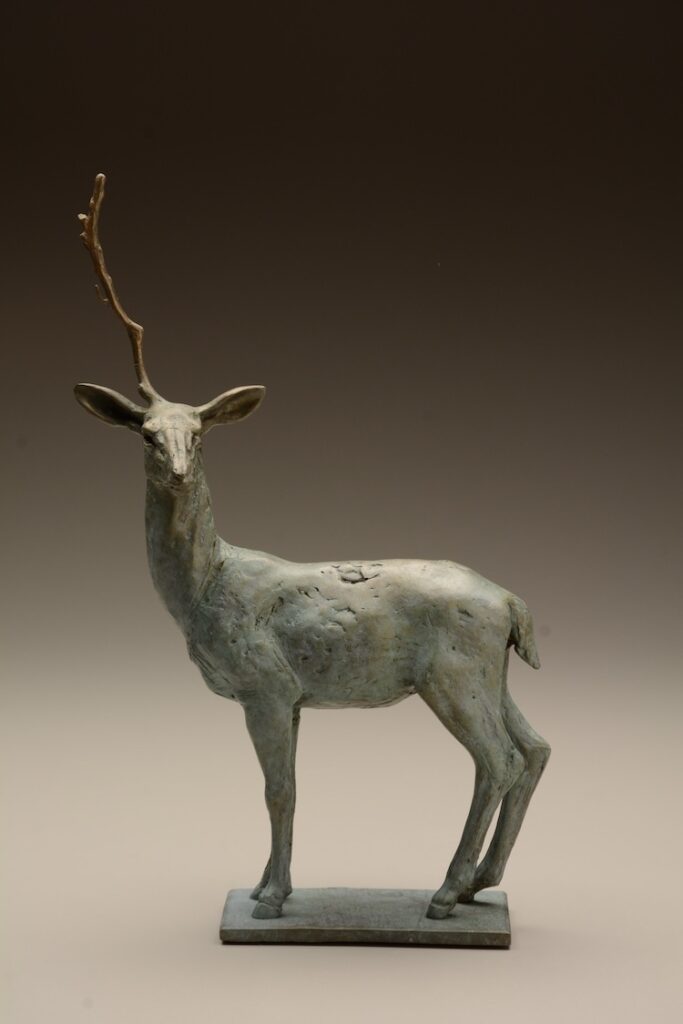 Julia Levitina, Ether, Bronze, 13 ½ x 7 x 2 ½ inches, Edition of 8
