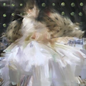 Sarah McRae Morton, County Fairest (SOLD), 2021, Oil on panel, 10 x 10 inches