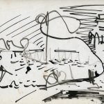 Hans Hofmann (1880-1966), Untitled, 1935, India ink on paper, 8 1/2 x 11 inches