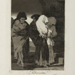 Francisco de Goya (1746-1828), Pobrecitas! [Poor little girls!], 1799, Etching and burnished aquatint, 8 3/8 x 5 7/8 inches, Paper Dimensions: 11 13/16 x 8 inches