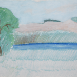 Milton Avery (1885 - 1965), Pink Dune, 1958, Watercolor, 23 x 35 inches