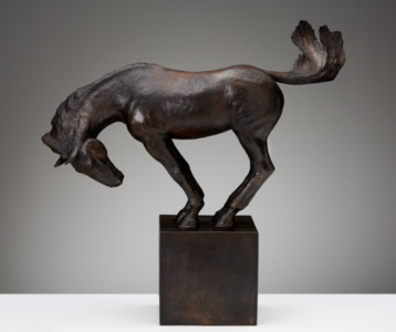 Andy Scott, Equus Altus II, Bronze, 17 ¾ x 18 x 8 inches