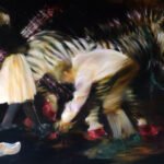 Sarah McRae Morton, The Fair, 2020, Oil on linen, 40 x 59 ½ inches
