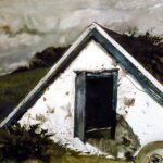 Andrew Wyeth (1917-2009), Grindstone, 1981, Watercolor, 20 ½ x 29 ½ inches