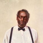 Bo Bartlett, The Portrait of Nathan (Lorenzo Battle), 2021, Oil on panel, 24 x 24 inches