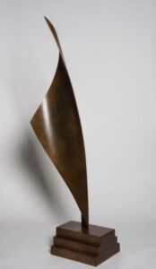 Joe Gitterman, On Point 7, Bronze, 45 x 6 x 10 inches