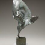 Julia Levitina, Mnemosyne (Sails of Memory), Bronze, 17 ½ x 8 x 7 inches