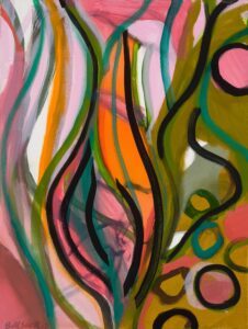 Bill Scott, Perennials III, 2017, Oil on canvas, 16 x 12 inches (SOLD)
