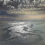 Theo Platt, Sunstream, Oil on canvas, 48 x 47 inches