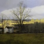 Peter Sculthorpe, Ramsey Road Farm, 2025, Oil on linen, 20 x 30 inches