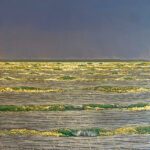 Theo Platt, Cape, Oil on canvas, 48 x 47 inches