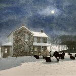 Peter Sculthorpe, The Tenant, Watercolor, 28 x 31 ½ inches