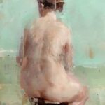 Alex Kanevsky, T.S., 2003, oil on board, 18 x 24 inches