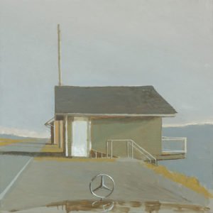 Bo Bartlett, The Mean Times, 2011, Oil on panel, 17 x 17 inches