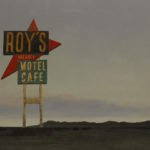 Francis DiFronzo, After Sunset, 2019, Oil over watercolor and gouache on panel, 27 x 32 inches