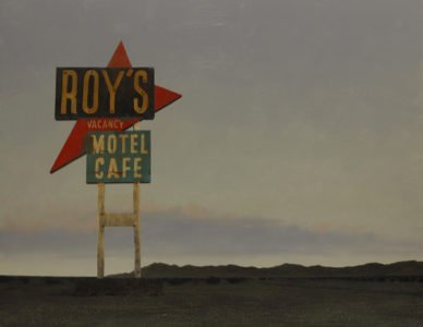 Francis DiFronzo, After Sunset, 2019, Oil over watercolor and gouache on panel, 27 x 32 inches