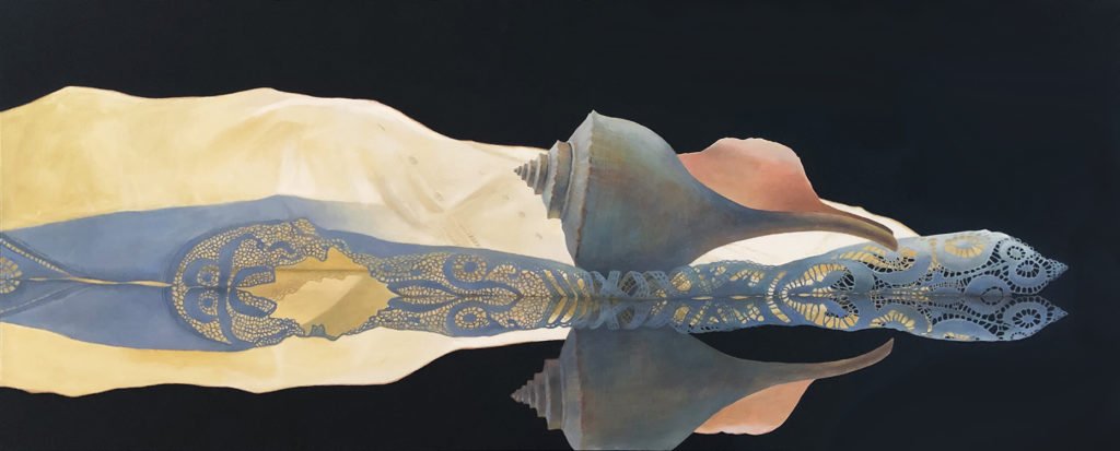 Greg Mort, Alberio, 2019, Oil on canvas, 44 x 107 inches