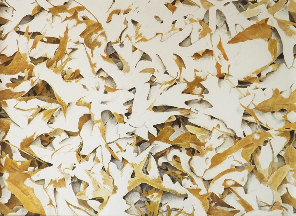 Greg Mort, Early Snowfall, 2019, Watercolor, 21 x 29 inches