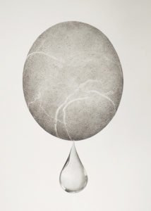 Greg Mort, Water From Stone, 2019, Watercolor, 28 x 21 inches