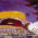 Jamie Wyeth (b. 1946), A Child Dream, 2025, Acrylic, oil and charcoal on gesso panel, 24 x 30 inches