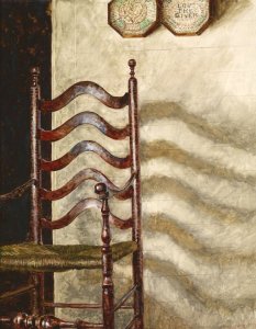 Jamie Wyeth, Love the Giver, 1989, combined mediums on paper, 28 1/4 x 22 inches