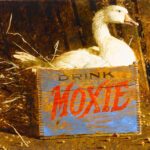 Jamie Wyeth, Moxie (SOLD), 1982, Mixed media on paper, 22 3/4 x 28 7/8 inches