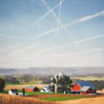 Michael Allen, Intervals, 2024, Oil on linen, 67 x 49 inches