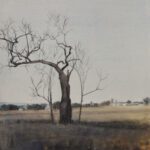 Michael Allen, Resilience, 2022, Watercolor on paper, 22 1/4 x 15 inches