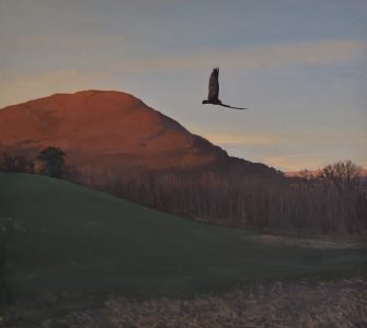 Michael Allen, The End is Only a Beginning, 2020, Oil on linen, 36 ¼ x 40 ½ inches