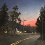 Michael Allen, The Way Home, 2021, Oil on linen, 26 1/4 x 22 inches