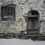 Peter Sculthorpe, Old Stucco and Stone, 2016, watercolor, 11 3/4 x 17 3/4 inches