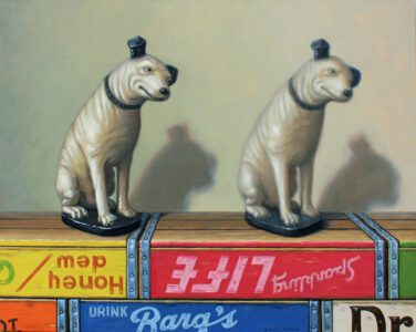 Robert C. Jackson, Glasses, No Glasses, 2022, Oil on linen, 24 x 30 inches