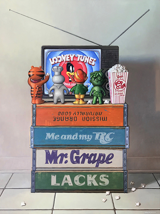 Robert Jackson, Masterclass, Oil on linen, 40 x 30 inches