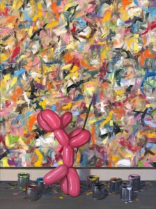 Robert C. Jackson, The Colorist, 2020, Oil on linen, 40 x 30 inches