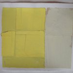 Stuart Shils, Sunny Afternoon in My Garden, 2013, collage: acrylic on paper, 12 1/2 x 14 inches