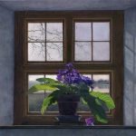 Timothy Barr, Cape Primrose, 2021, Oil on panel, 27 x 30 inches