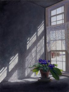 Timothy Barr, Lady Slippers (SOLD), 2021, Oil on panel, 16 x 12 inches