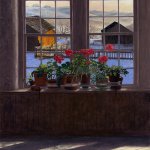 Timothy Barr, Southern Exposure, 2018, oil on panel, 18 x 15 inches