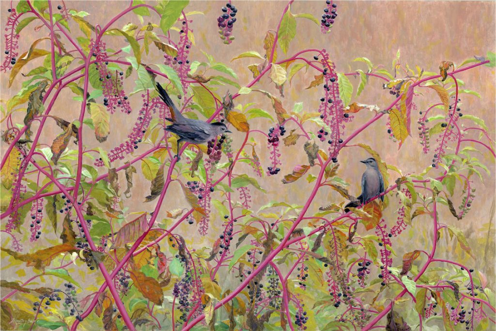 Timothy Barr, Tapestry (SOLD), 2021, Oil on panel, 16 x 24 inches