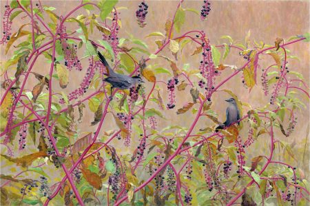 Timothy Barr, Tapestry (SOLD), 2021, Oil on panel, 16 x 24 inches