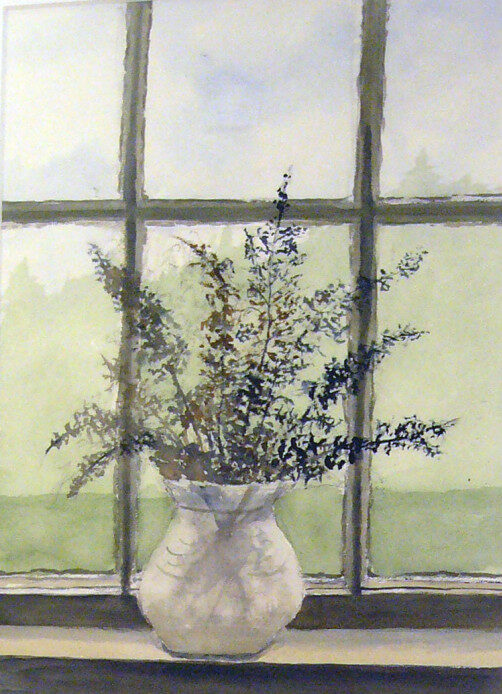 Ann Wyeth McCoy (1915-2005), Afternoon Light, 2001, watercolor, 20 x 15 inches