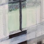 Ann Wyeth McCoy (1915-2005), Dotted Swiss, watercolor, 19 3/4 x 13 3/4 inches